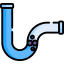 clogged-drain-pipe clogged drain pipe
